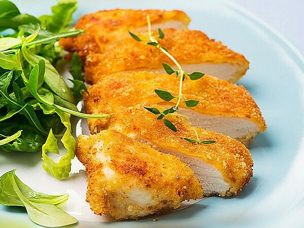 Croustillant de filet de poulet