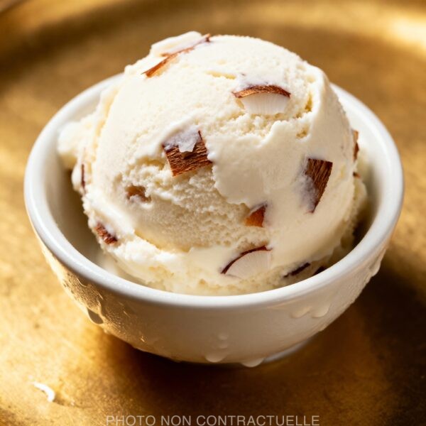 Glace noix de coco