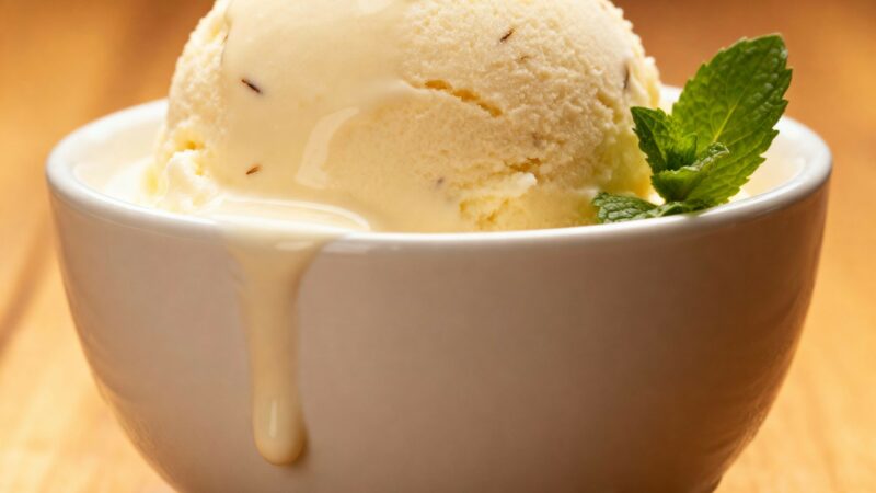 Glace vanille