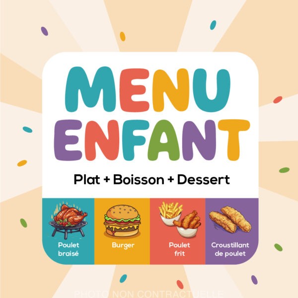 Formule Enfant (-10 ans)