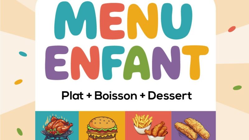 Menu Enfant (-10 ans)