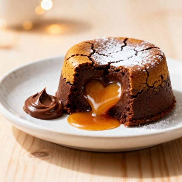Moelleux au chocolat cœur nutella