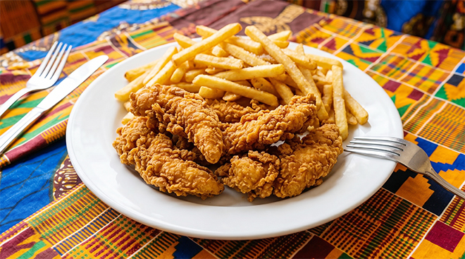 Poulet frit