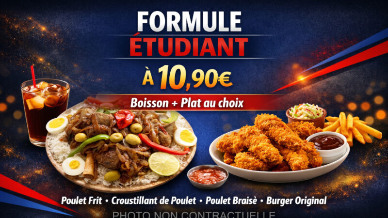 Formule Etudiant