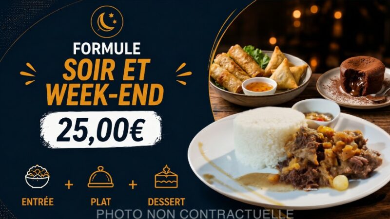Formule Soir et Week-end
