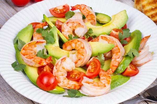 Salade de gambas