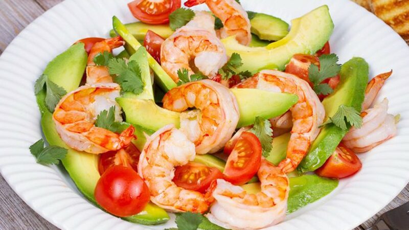 Salade de gambas